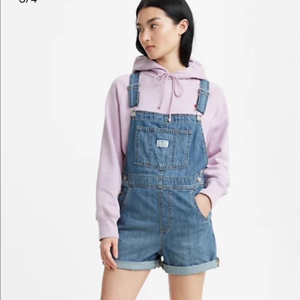 Levi’s Vintage Shorteralls Medium Wash